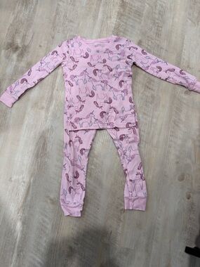 Carter's Pink Unicorn Print Pajama Set